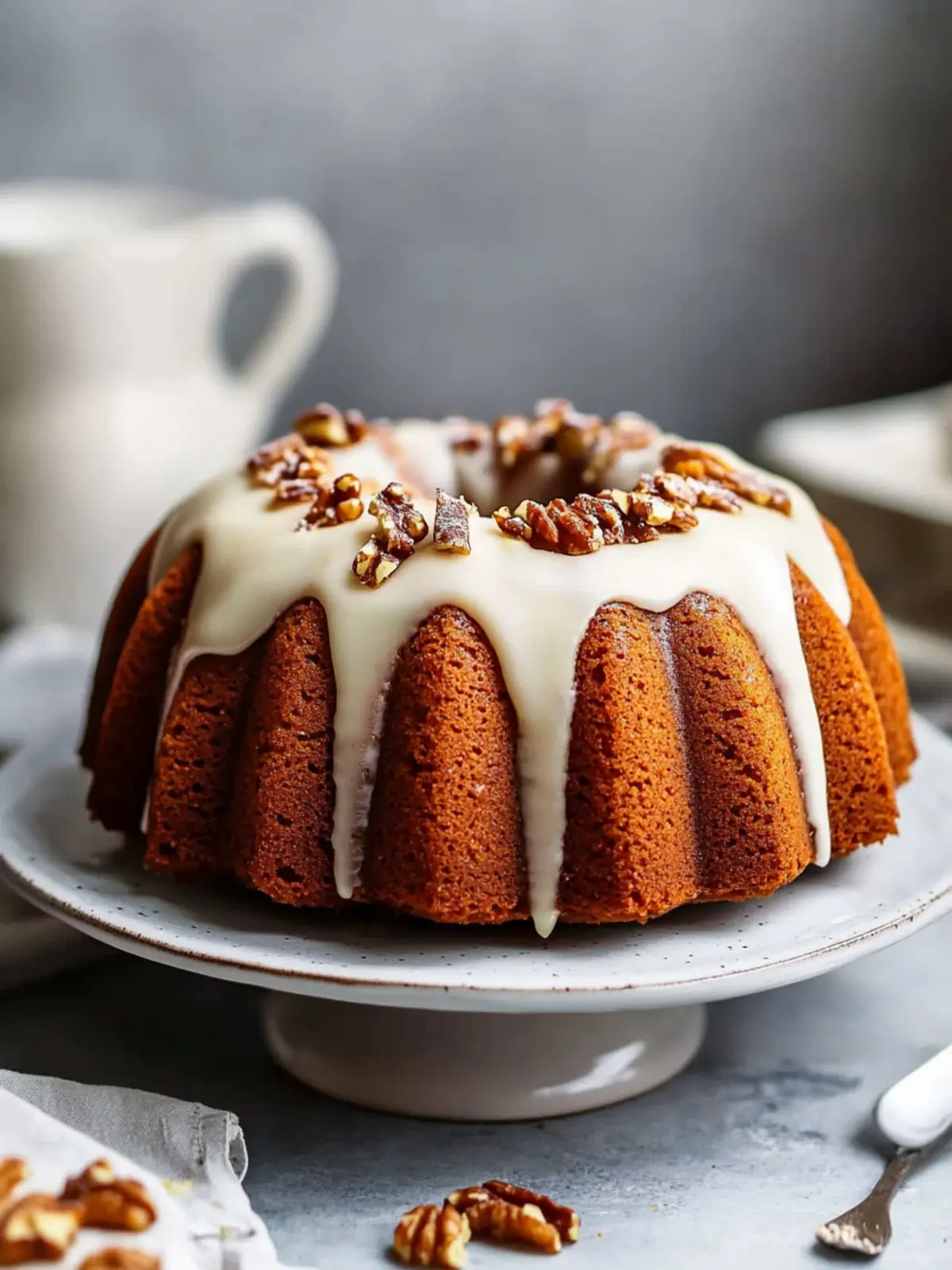 Irresistible Sweet Potato Bundt Cake with Creamy Glaze 3 Sweet Potato Bundt Cake