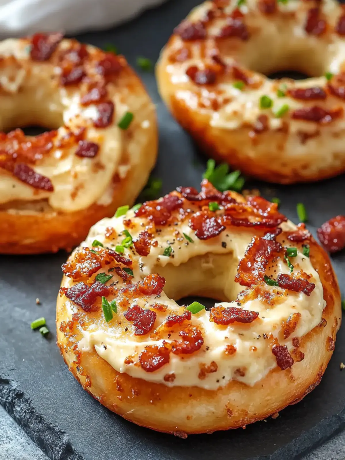 Bacon Cream Cheese Bagels: Your New Breakfast Obsession 3 Bacon Cream Cheese Bagels