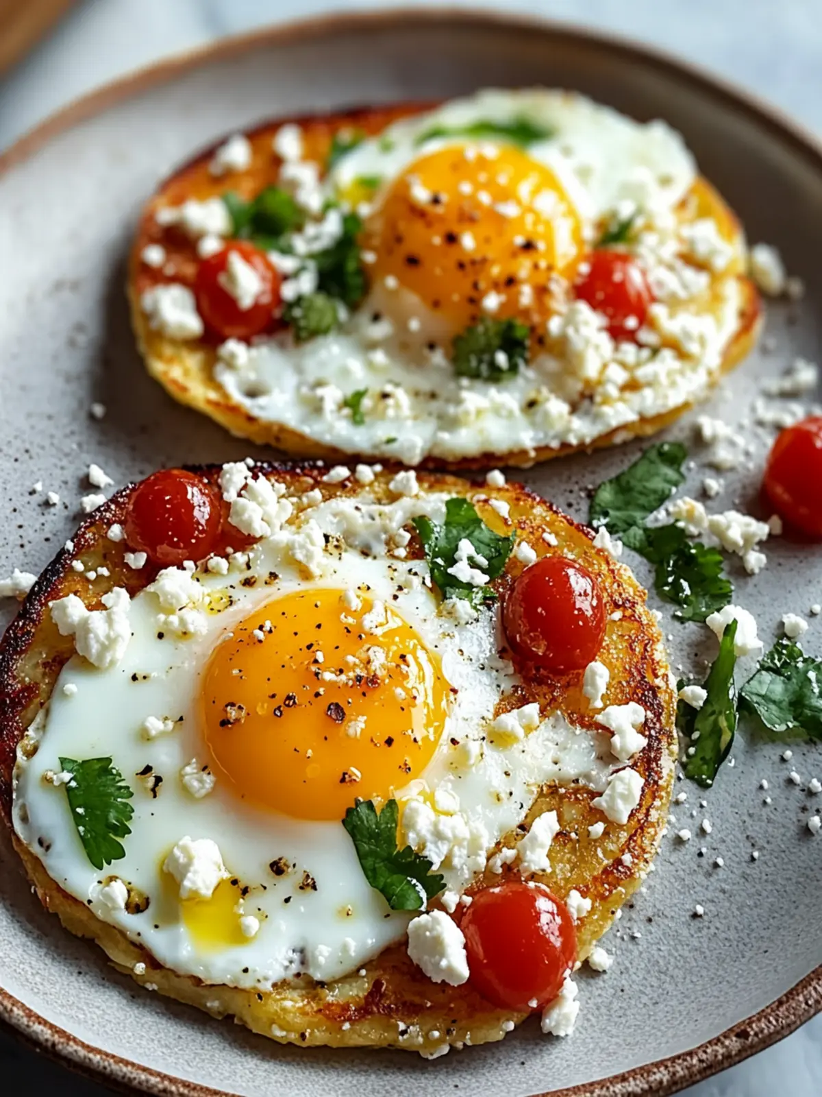 Crispy Feta Fried Eggs: Your New Favorite Breakfast Treat 4 Crispy Feta Fried Eggs
