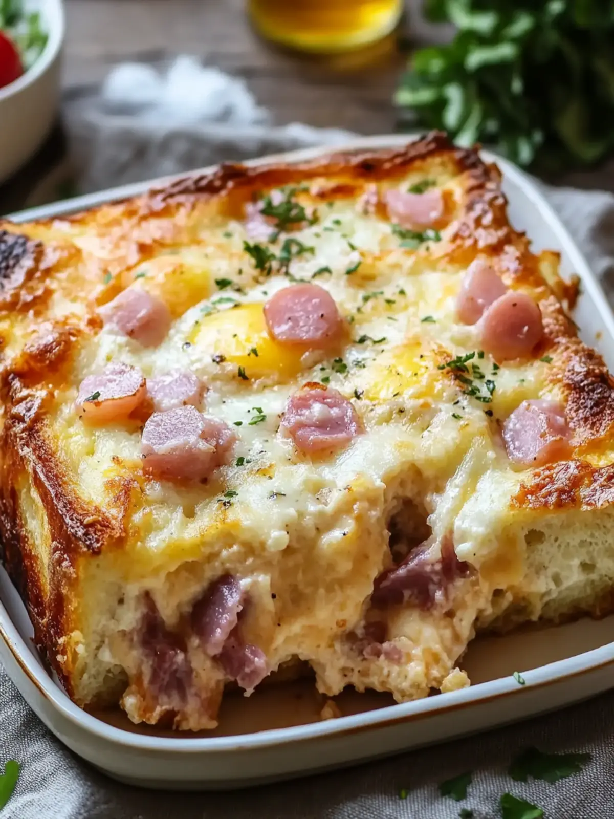 Delicious Monte Cristo Breakfast Casserole for Cozy Mornings 3 Monte Cristo Breakfast Casserole