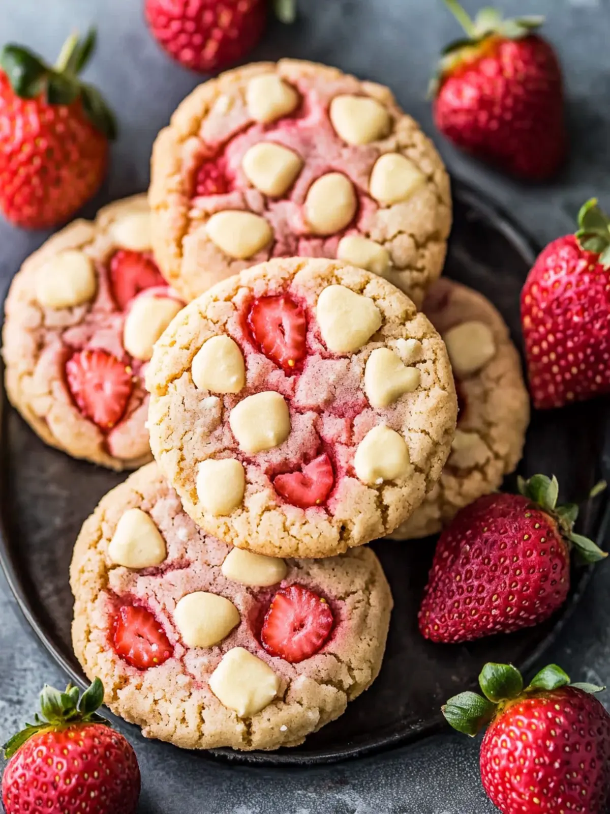 Indulge in Sweet Strawberry Cookies That Delight Every Bite 3 Strawberry Cookies