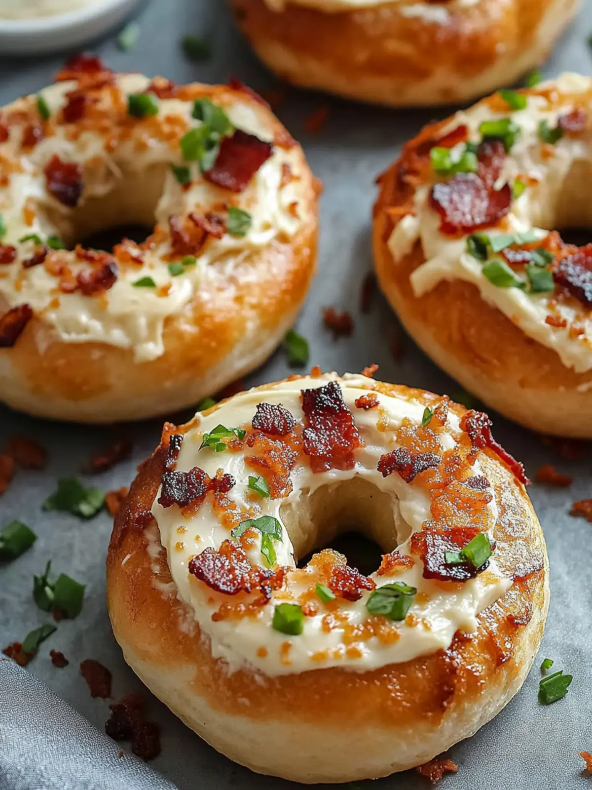 Bacon Cream Cheese Bagels: Your New Breakfast Obsession 2 Bacon Cream Cheese Bagels