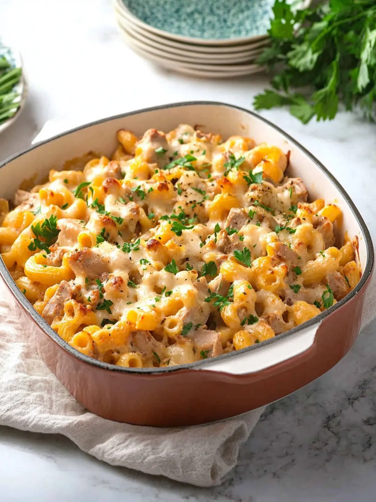 Creamy Tuna Macaroni Casserole: Comfort Food Delight 2 Creamy Tuna Macaroni