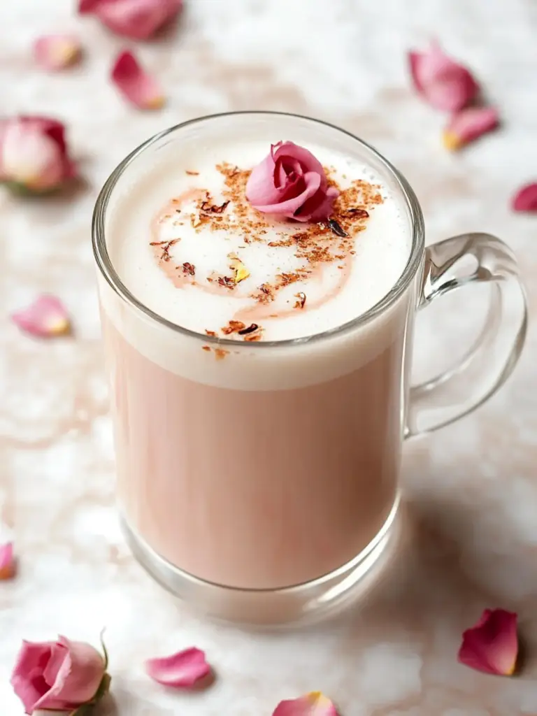 Rose Vanilla Latte