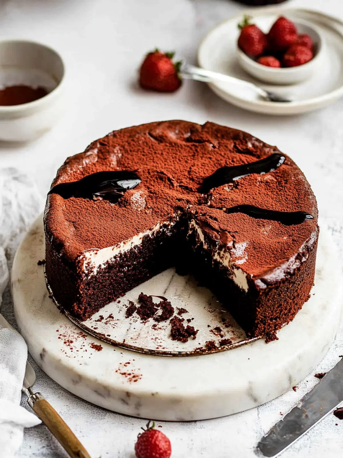 Decadent Torta Caprese: Your Gluten-Free Chocolate Dream 3 Torta Caprese (Italian Chocolate Torte)
