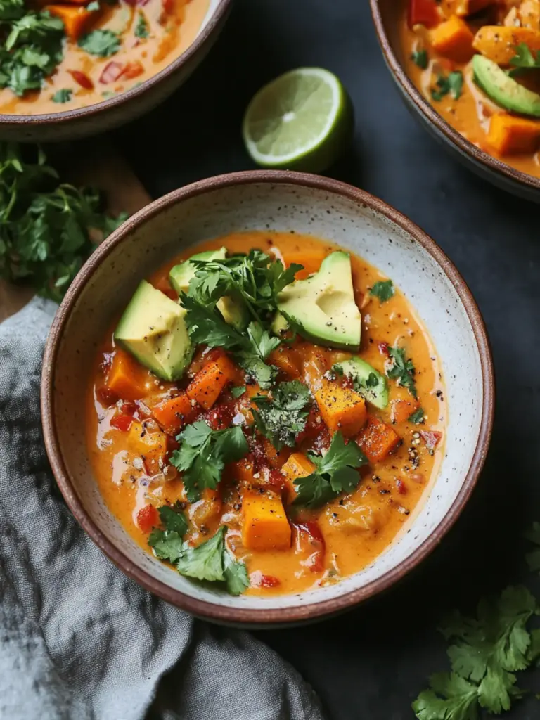 Smoky Sweet Potato and Tahini Stew