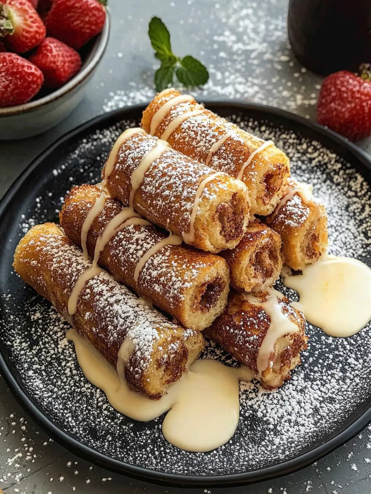 Irresistible French Toast Roll-Ups for a Cozy Breakfast Treat 3 French Toast Roll-Ups