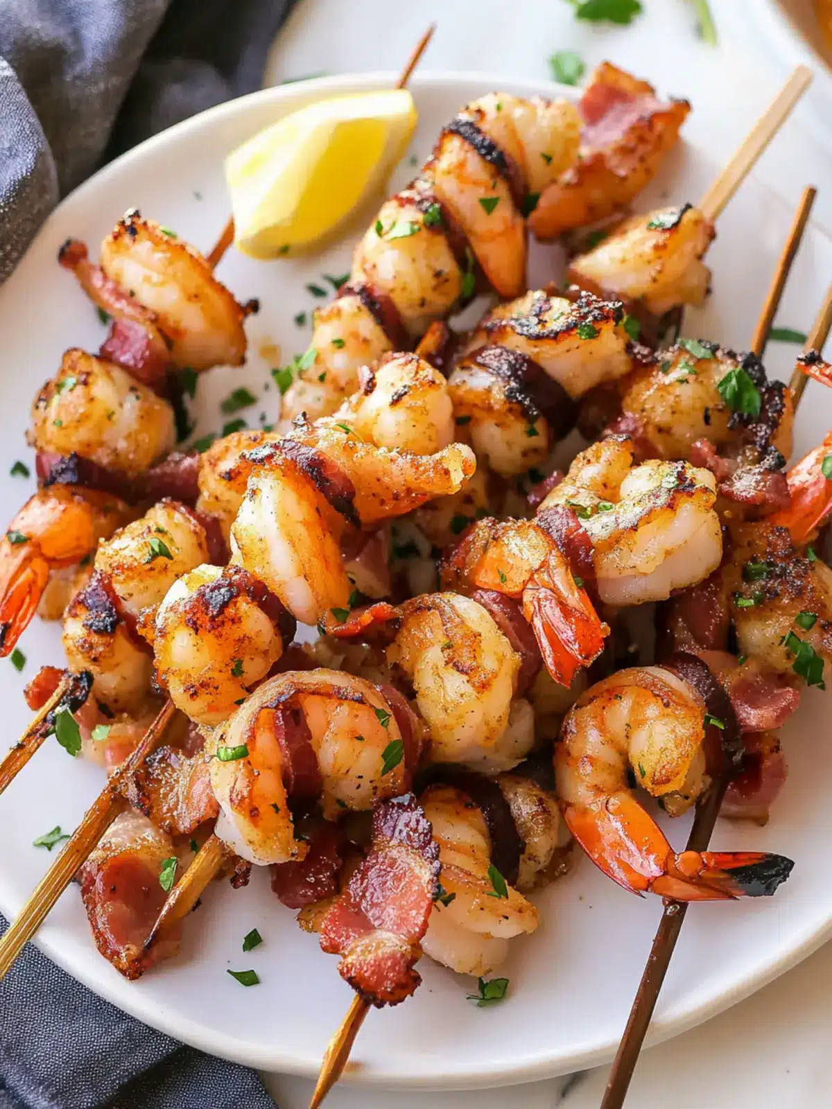 Bacon Wrapped Shrimp: Sweet, Spicy, and Irresistibly Good! 2 Bacon Wrapped Shrimp