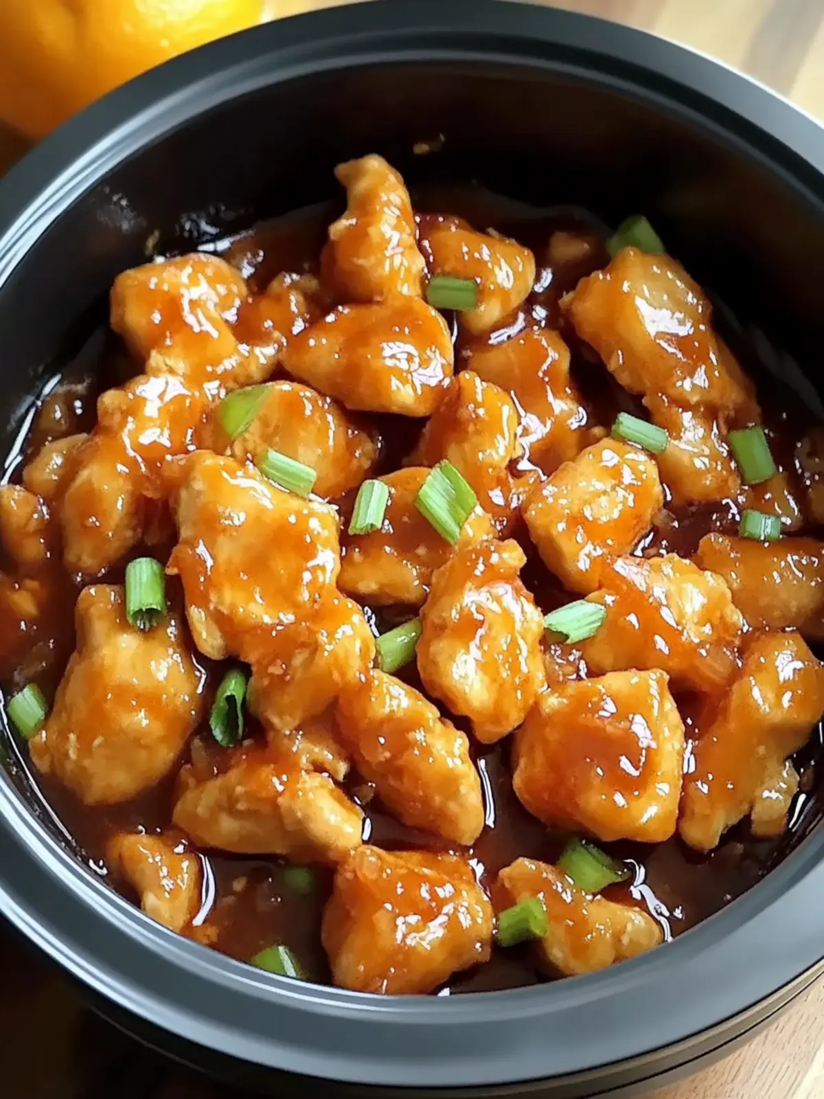 Crockpot Orange Chicken