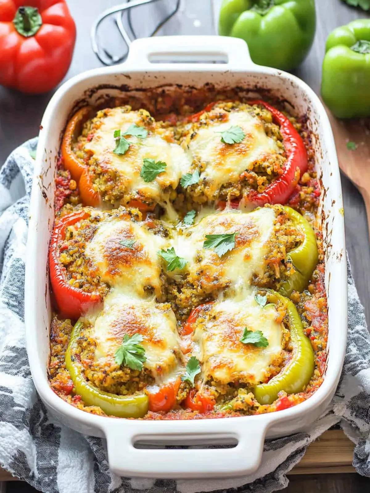 Hearty Stuffed Pepper Casserole That Whips Up in One Pan 5 Stuffed Pepper Casserole