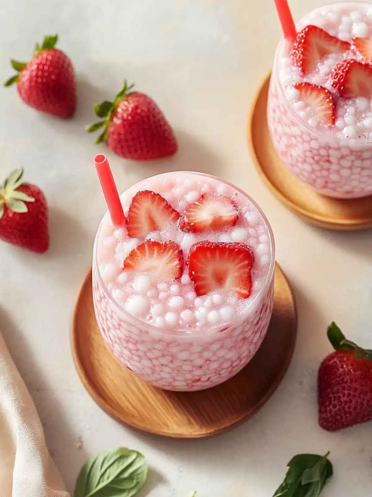 Delightful Strawberry Sago Pudding for Hot Summer Days 3 Strawberry Sago