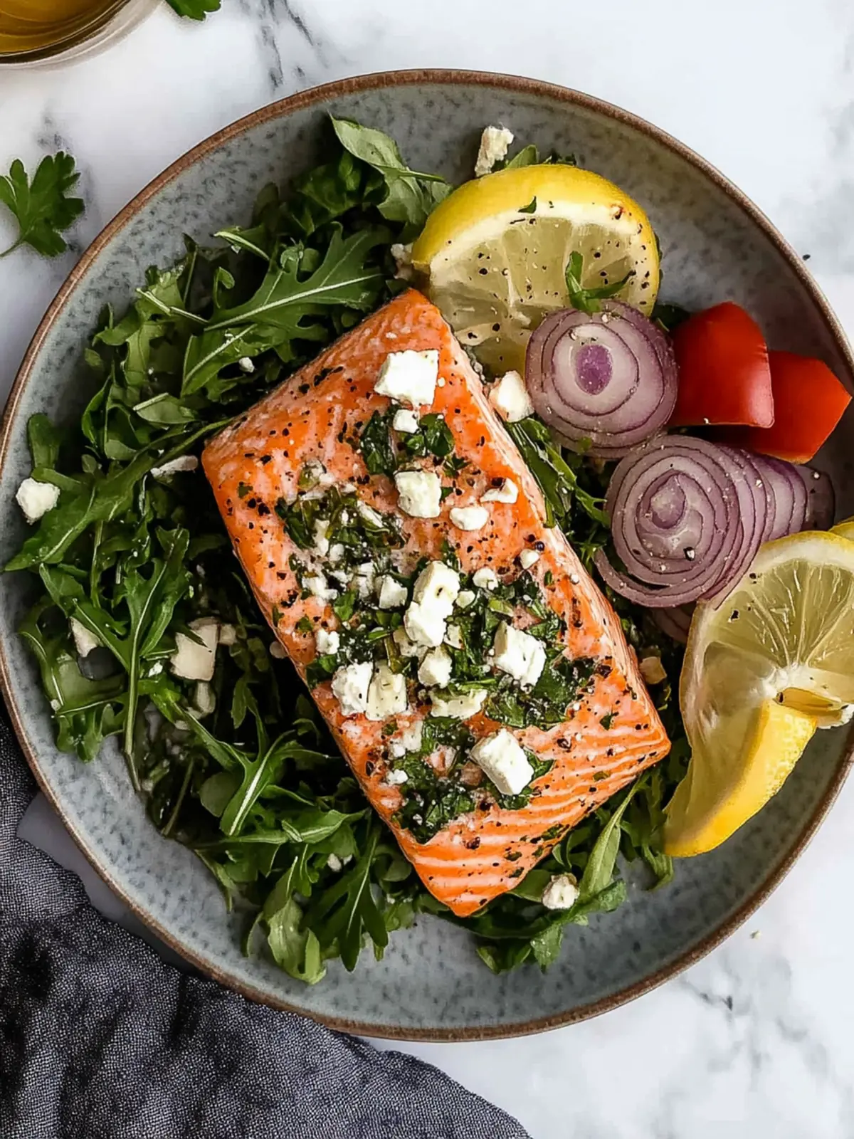 Delicious Greek Salmon: A Fresh Twist for Your Dinner Table 5 Greek Salmon