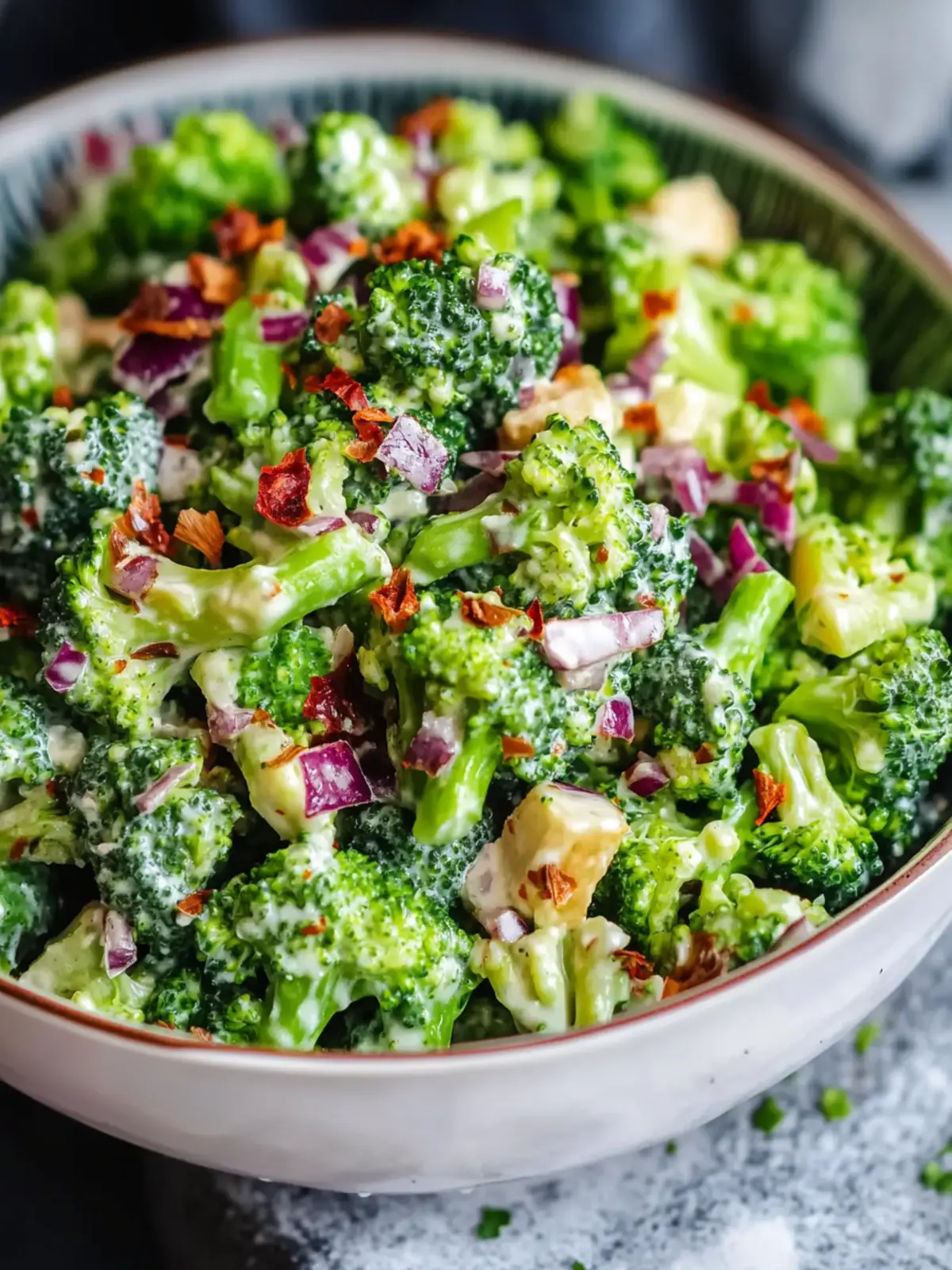 Irresistible Broccoli Salad with Bacon for Effortless Gatherings 3 Broccoli Salad