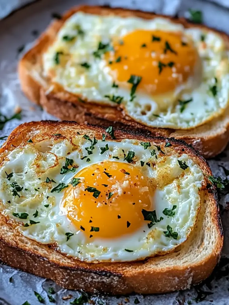 Air Fryer Egg and Cheese Toast