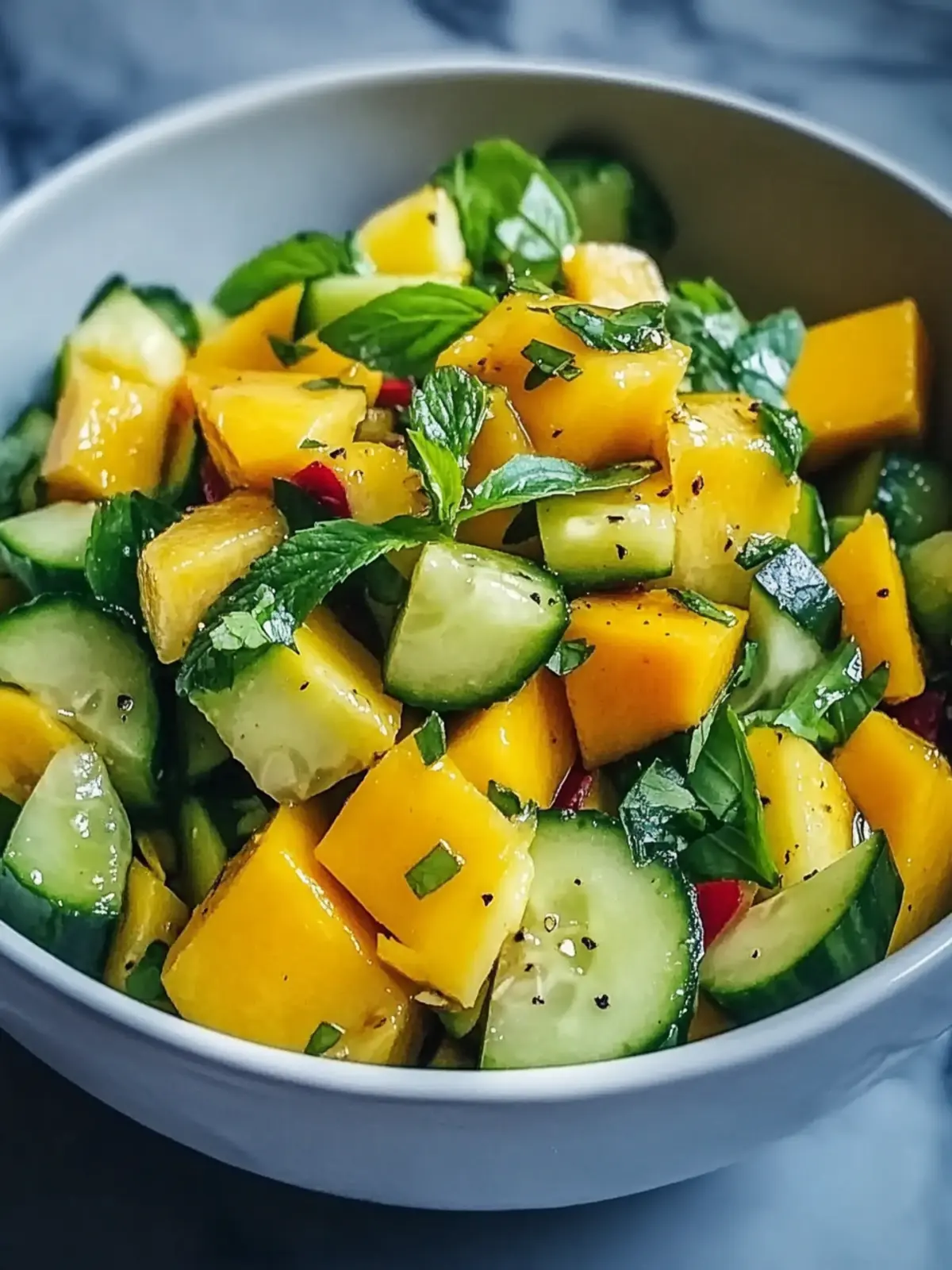 Thai Mango Cucumber Salad: A Refreshing Vegan Escape 2 Thai Mango Cucumber Salad
