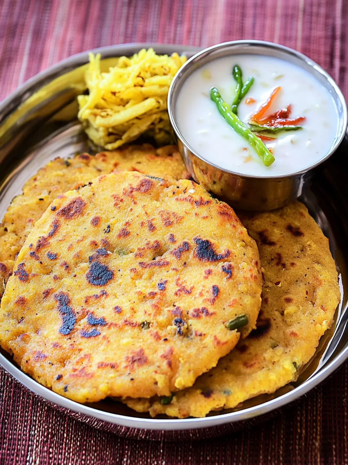 Gajar Mooli Wali Makki ki Roti: Comforting Flatbread Recipe 3 Gajar Mooli Wali Makki ki Roti