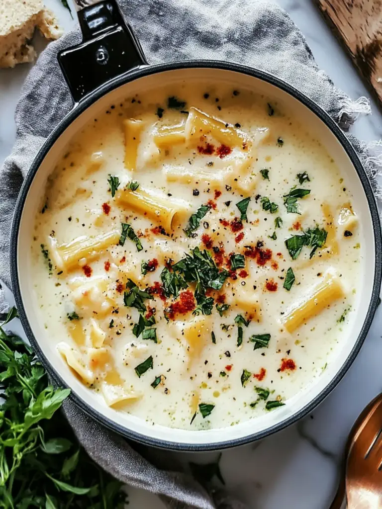 White Lasagna Soup