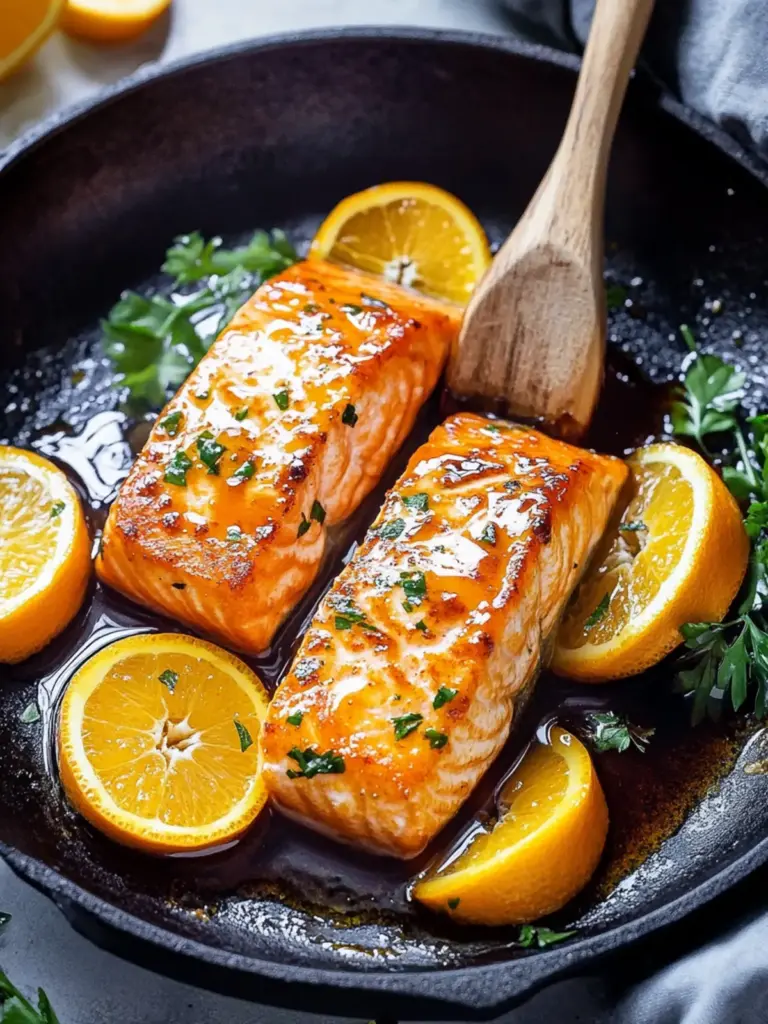 Orange Glazed Salmon