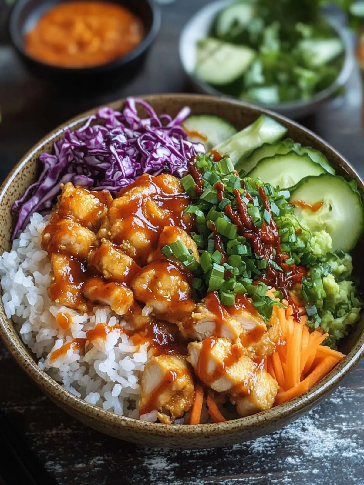 Bang Bang Chicken Bowl: Quick Flavor That Will Wow You! 3 Bang Bang Chicken Bowl