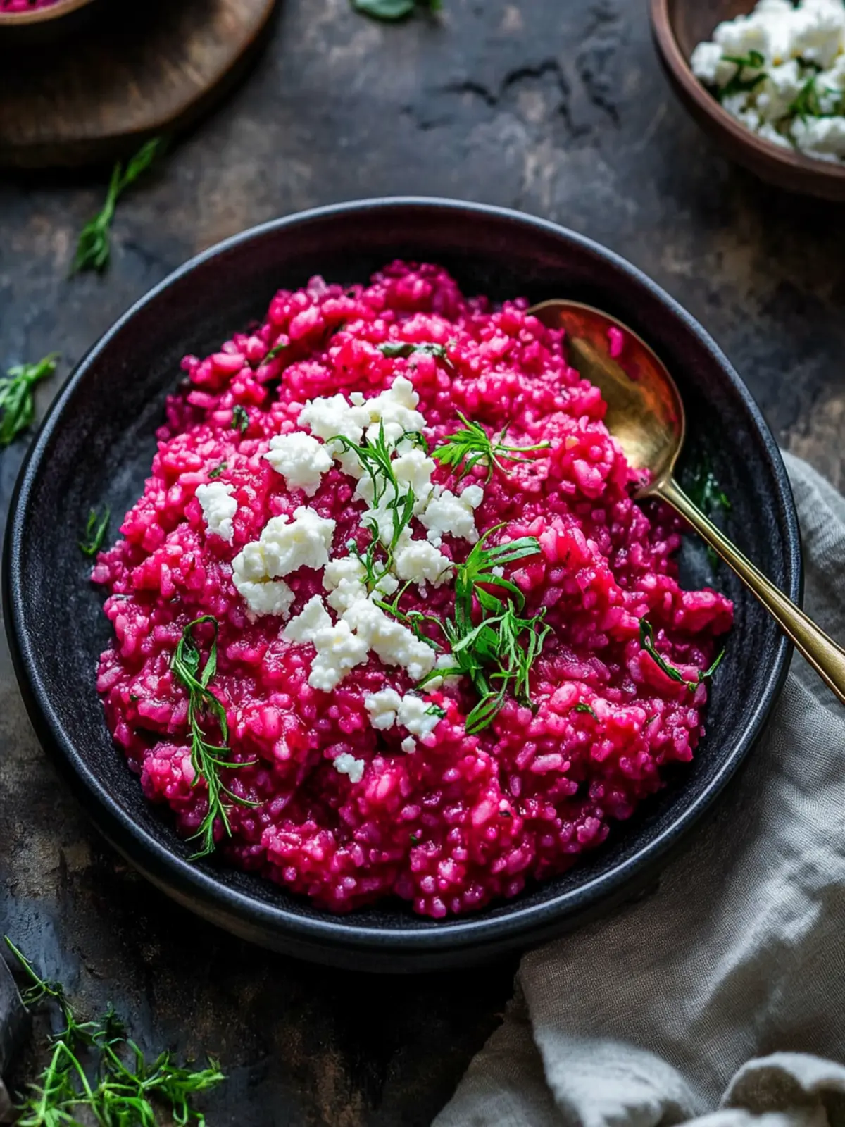 Irresistibly Creamy Beet Risotto with Goat Cheese Delight 2 Beet Risotto with Goat Cheese
