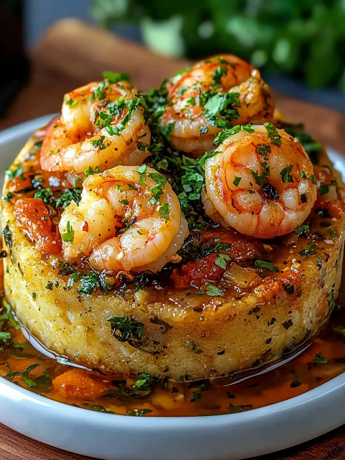 Garlic Shrimp Mofongo: A Taste of Puerto Rican Comfort 3 Garlic Shrimp Mofongo