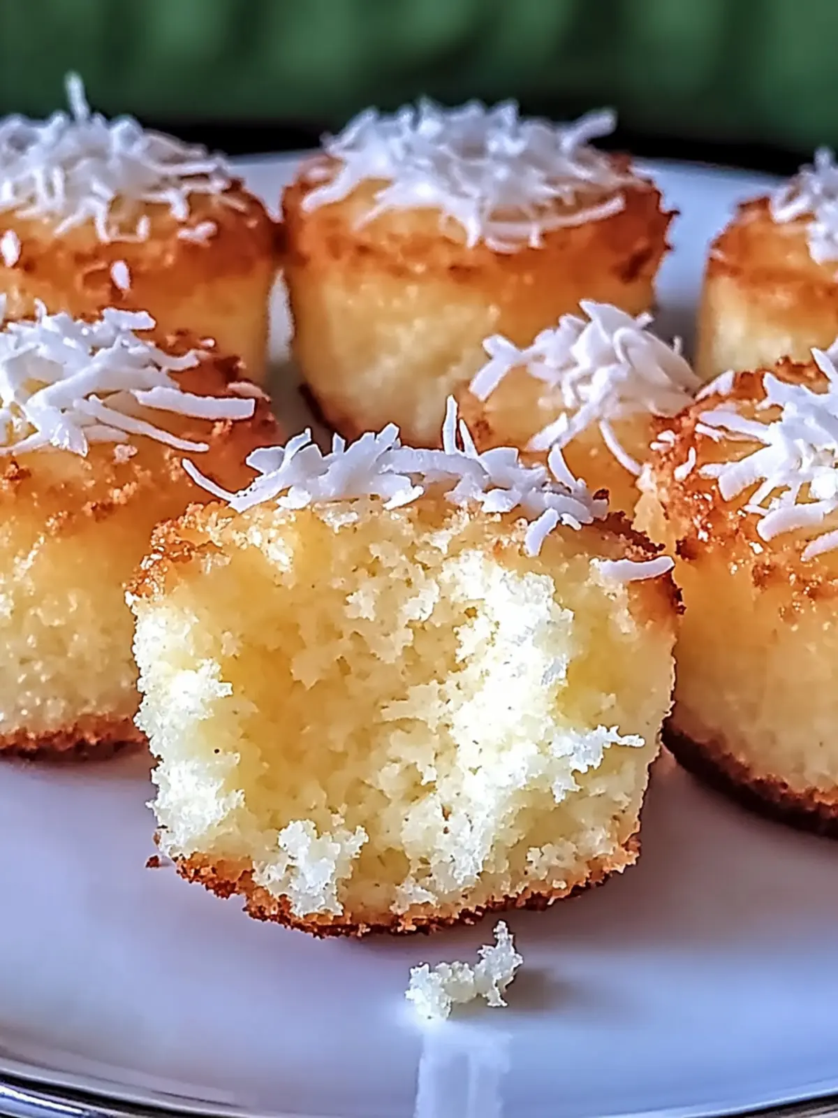 Delightful Portuguese Coconut Cakes with Easy Vegan Options 2 Portuguese Coconut Cakes
