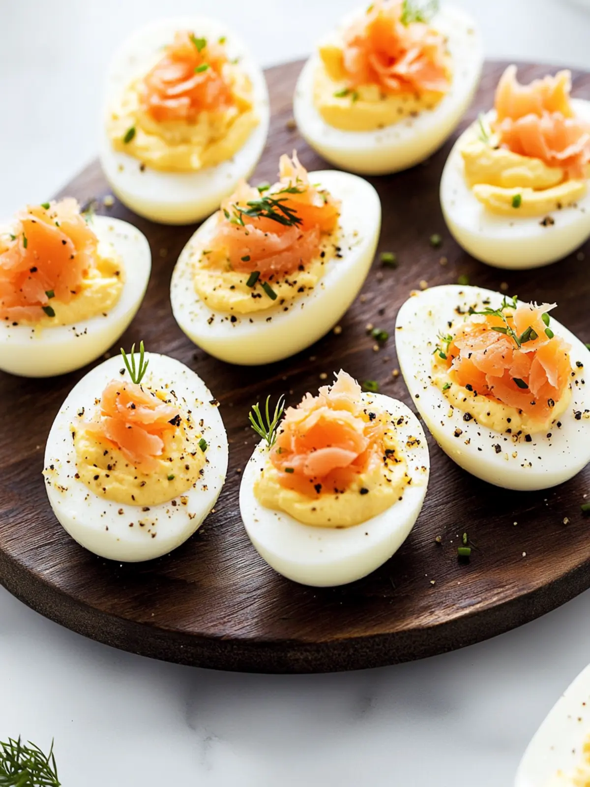 Delicious Smoked Salmon Deviled Eggs for Your Next Gathering 3 Smoked Salmon Deviled Eggs