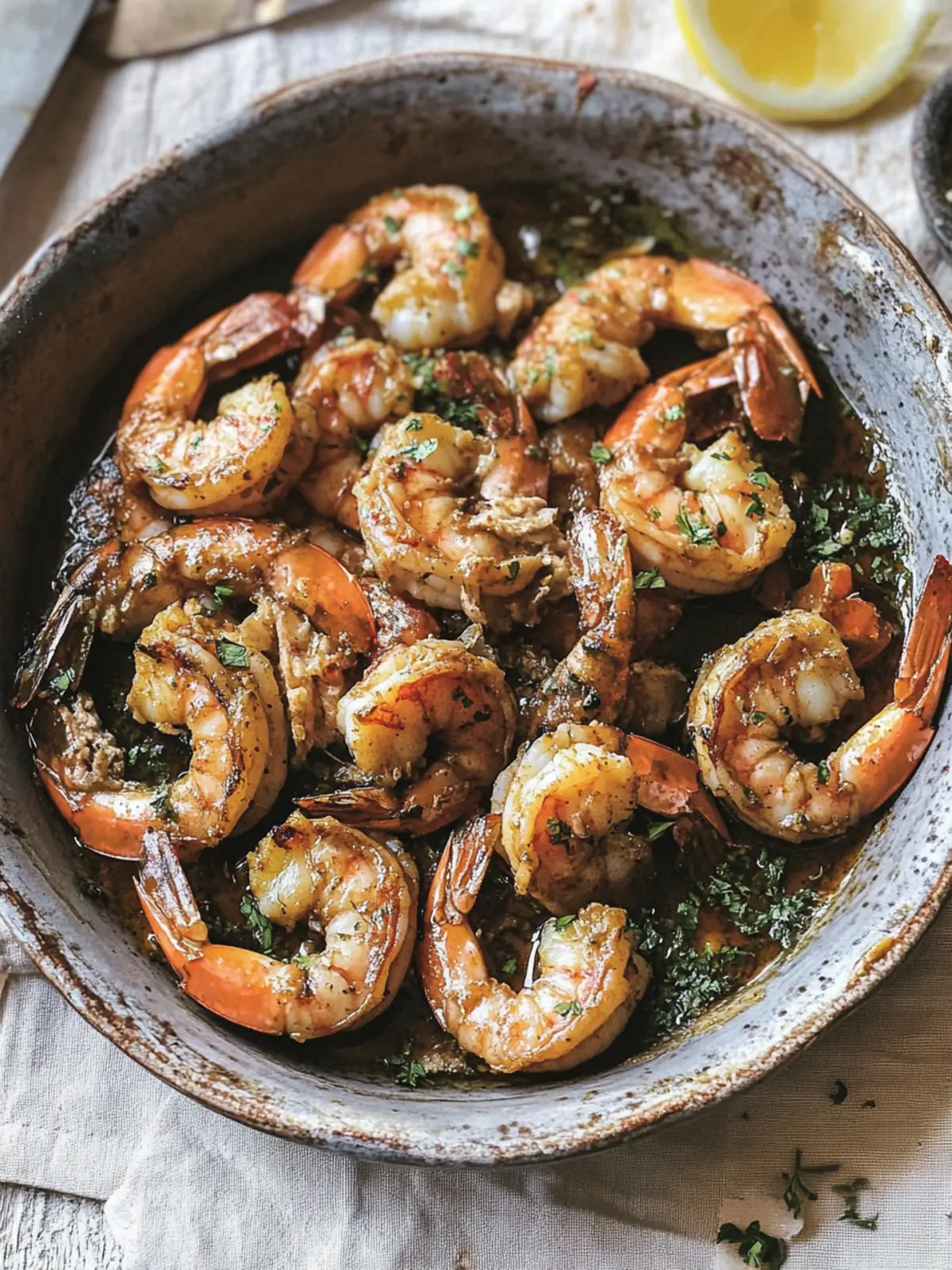 Louisiana Barbecued Shrimp