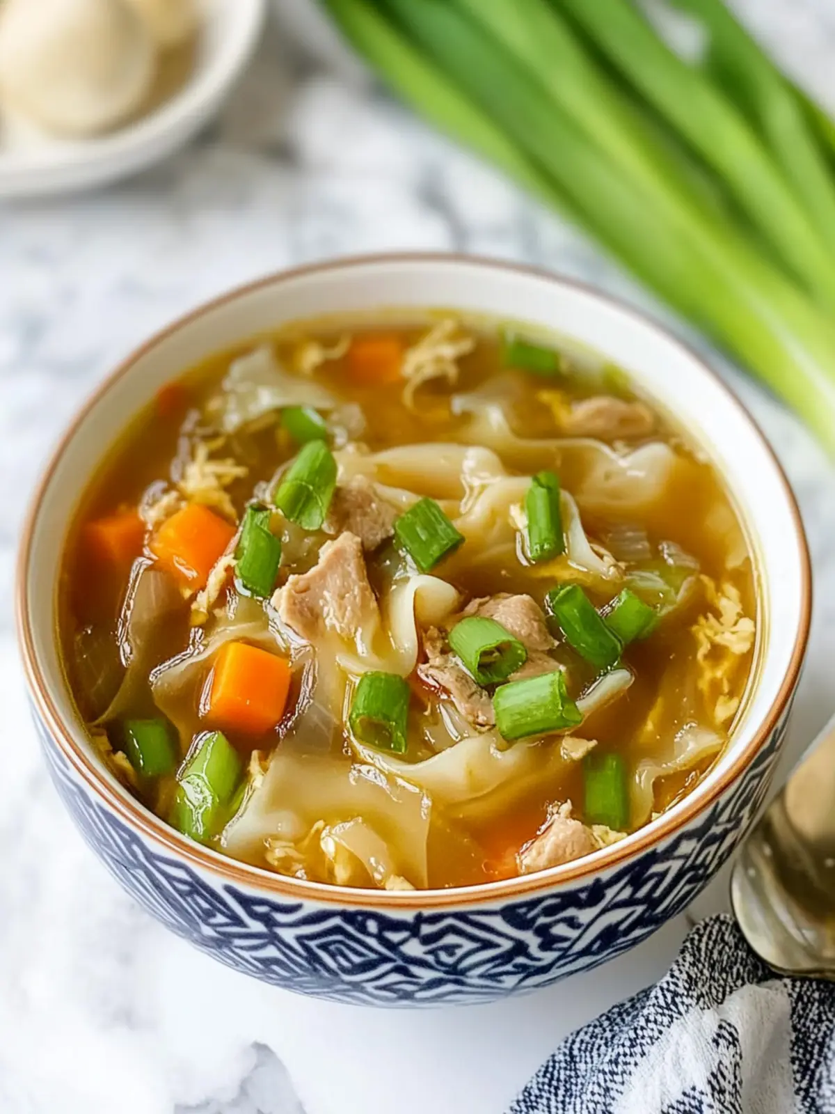 Cozy Easy Egg Roll Soup: A Heartwarming Twist on Tradition 2 Easy Egg Roll Soup