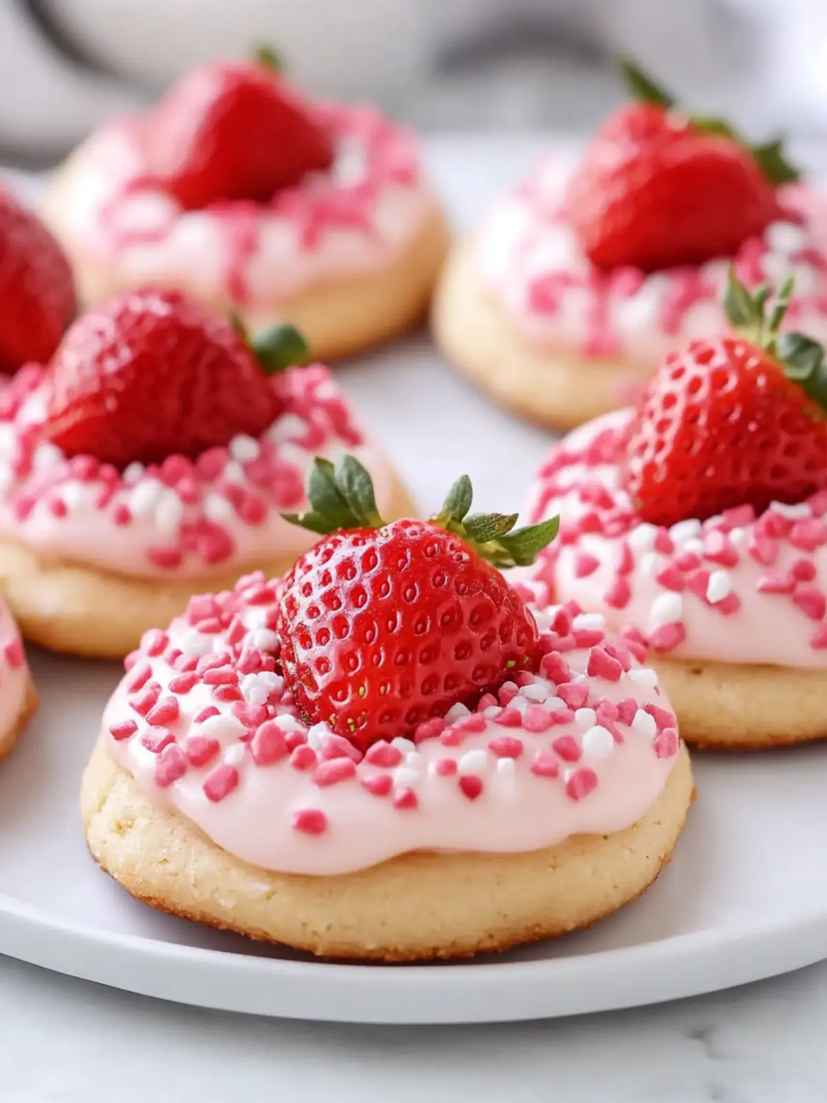 Irresistible Strawberry Kiss Cookies for Sweet Celebrations 2 Strawberry Kiss Cookies
