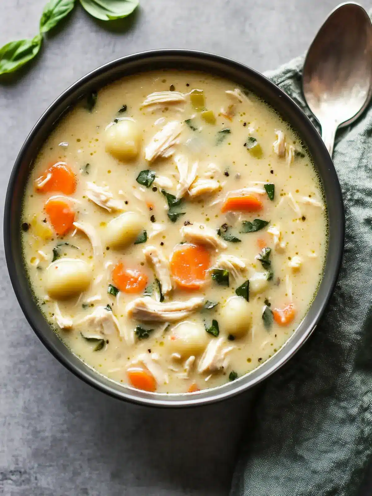 Cozy Up with Creamy Crockpot Chicken Gnocchi Soup Tonight 3 Crockpot Chicken Gnocchi Soup