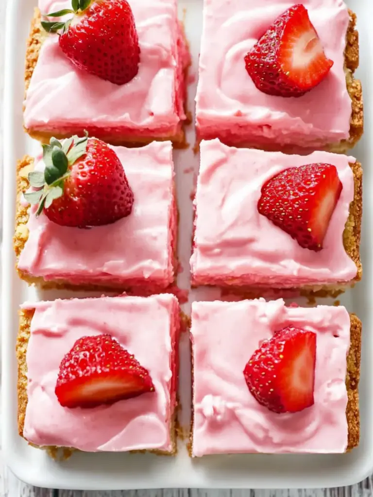 Strawberry Cheesecake Bars