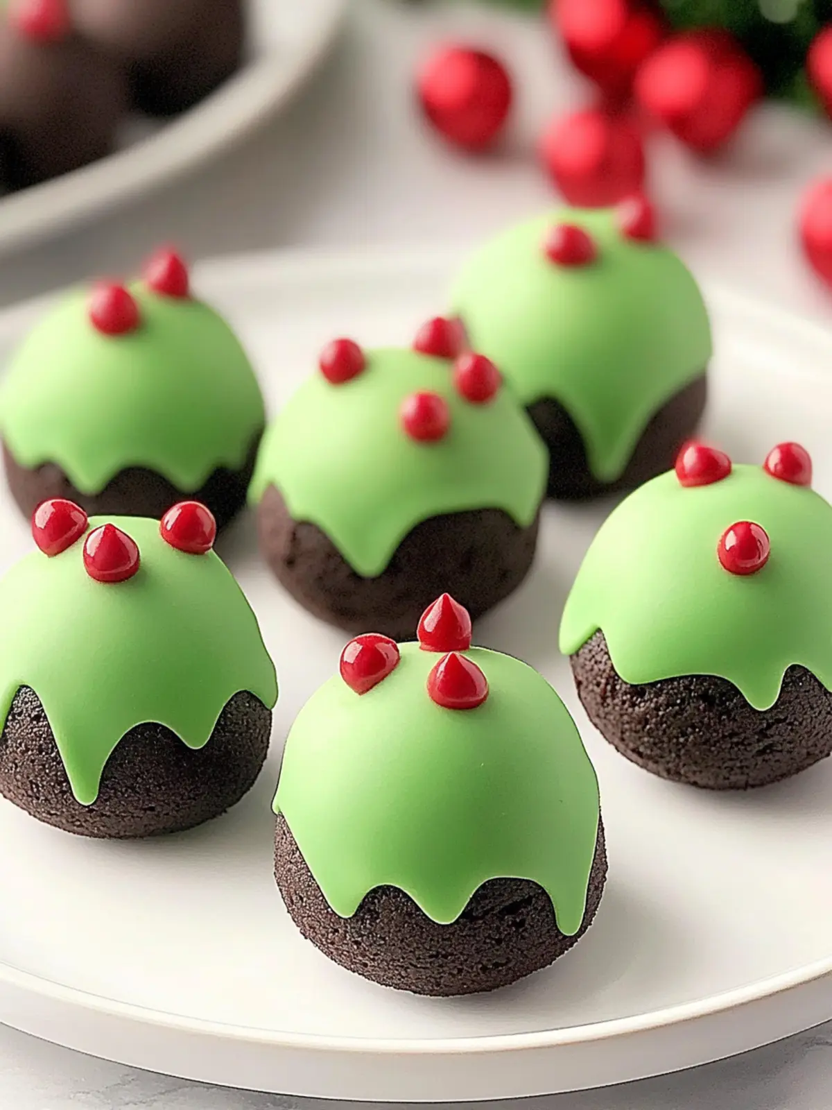 Grinch Oreo Balls: Fun No-Bake Treats for Holiday Cheer 4 Grinch Oreo Balls