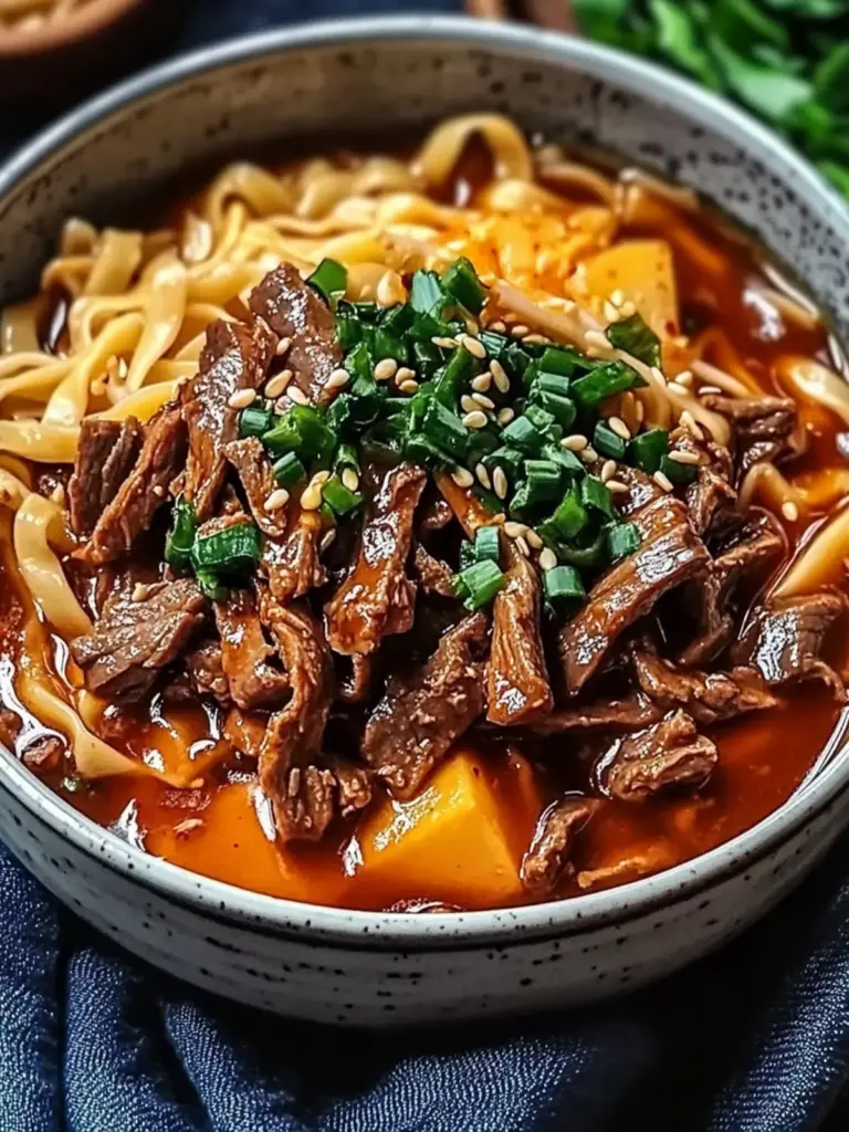 Korean Beef Noodles