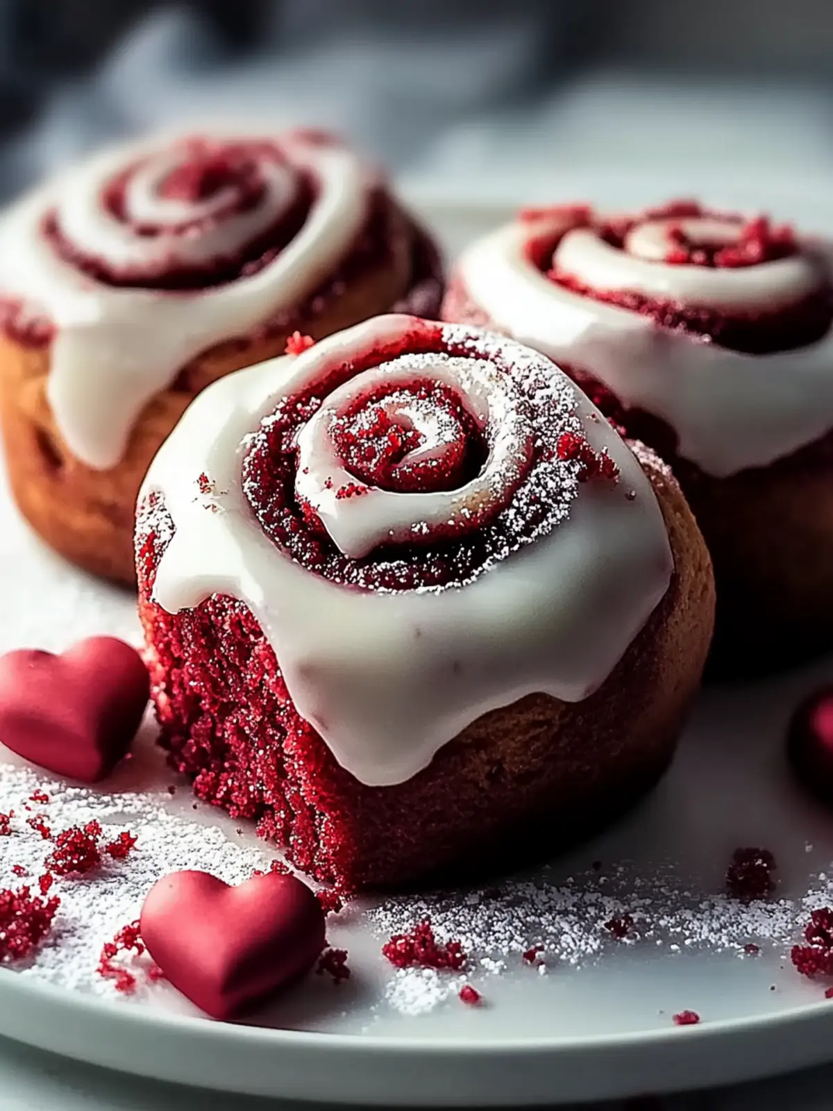 Red Velvet Valentine’s Cinnamon Rolls for a Sweet Surprise 3 Red Velvet Valentine’s Cinnamon Rolls