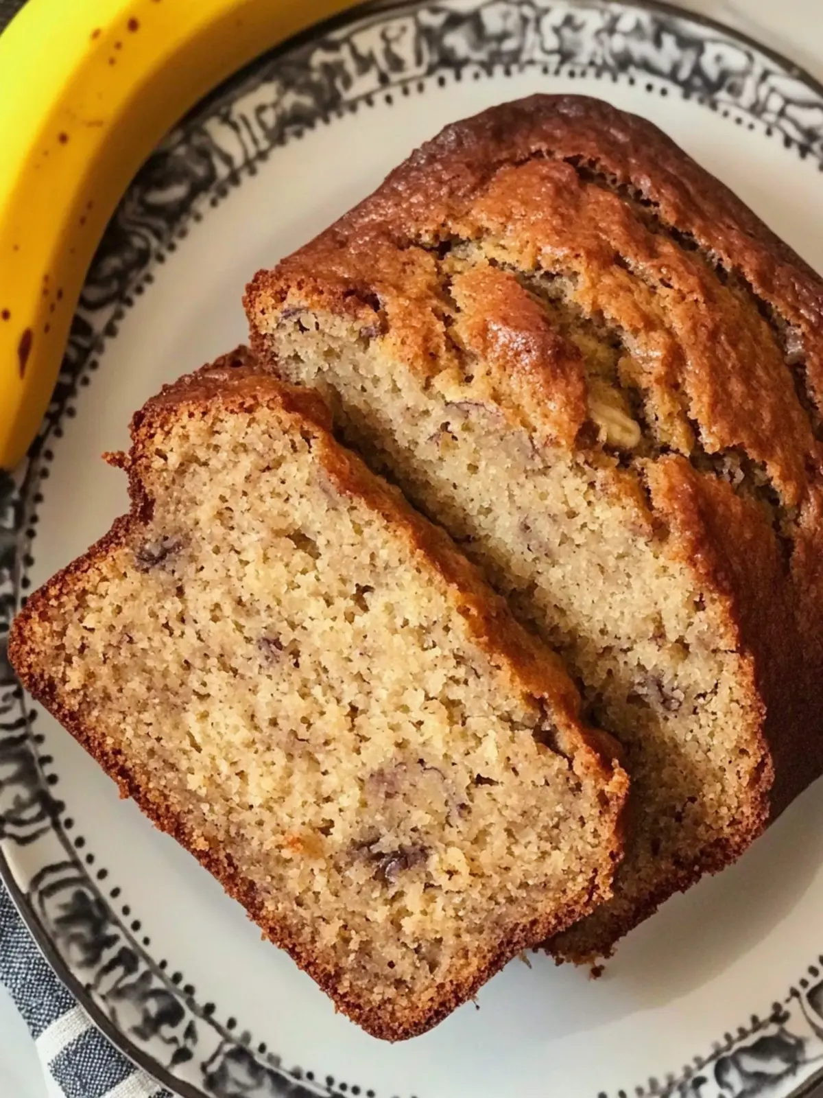 Moist and Easy Simple Banana Bread You'll Love to Bake 2 Simple Banana Bread