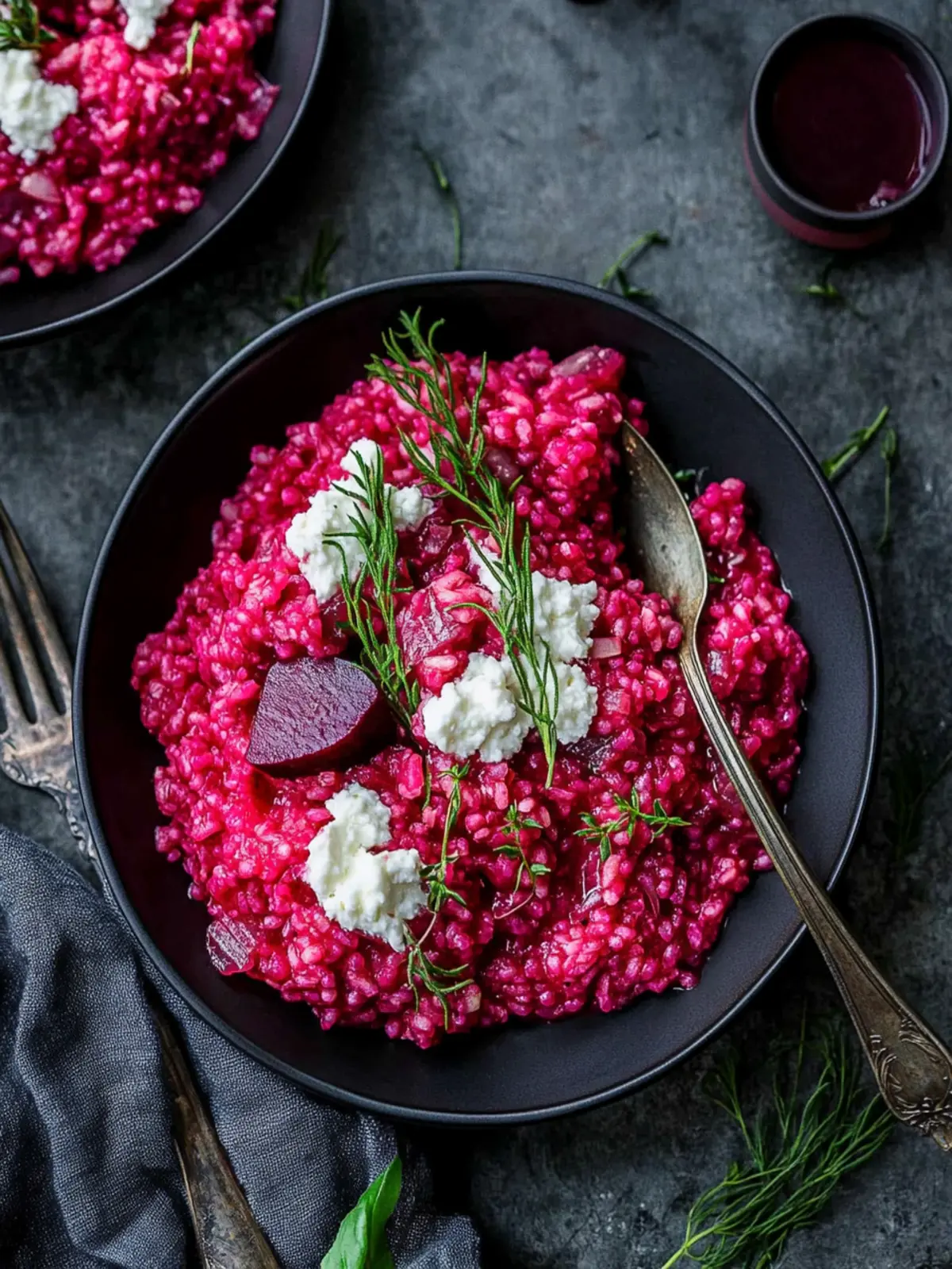 Savory Beet Risotto with Goat Cheese for Cozy Nights 3 Beet Risotto with Goat Cheese