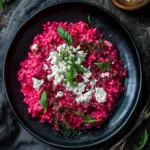 Irresistibly Creamy Beet Risotto with Goat Cheese Delight 14 Beet Risotto with Goat Cheese