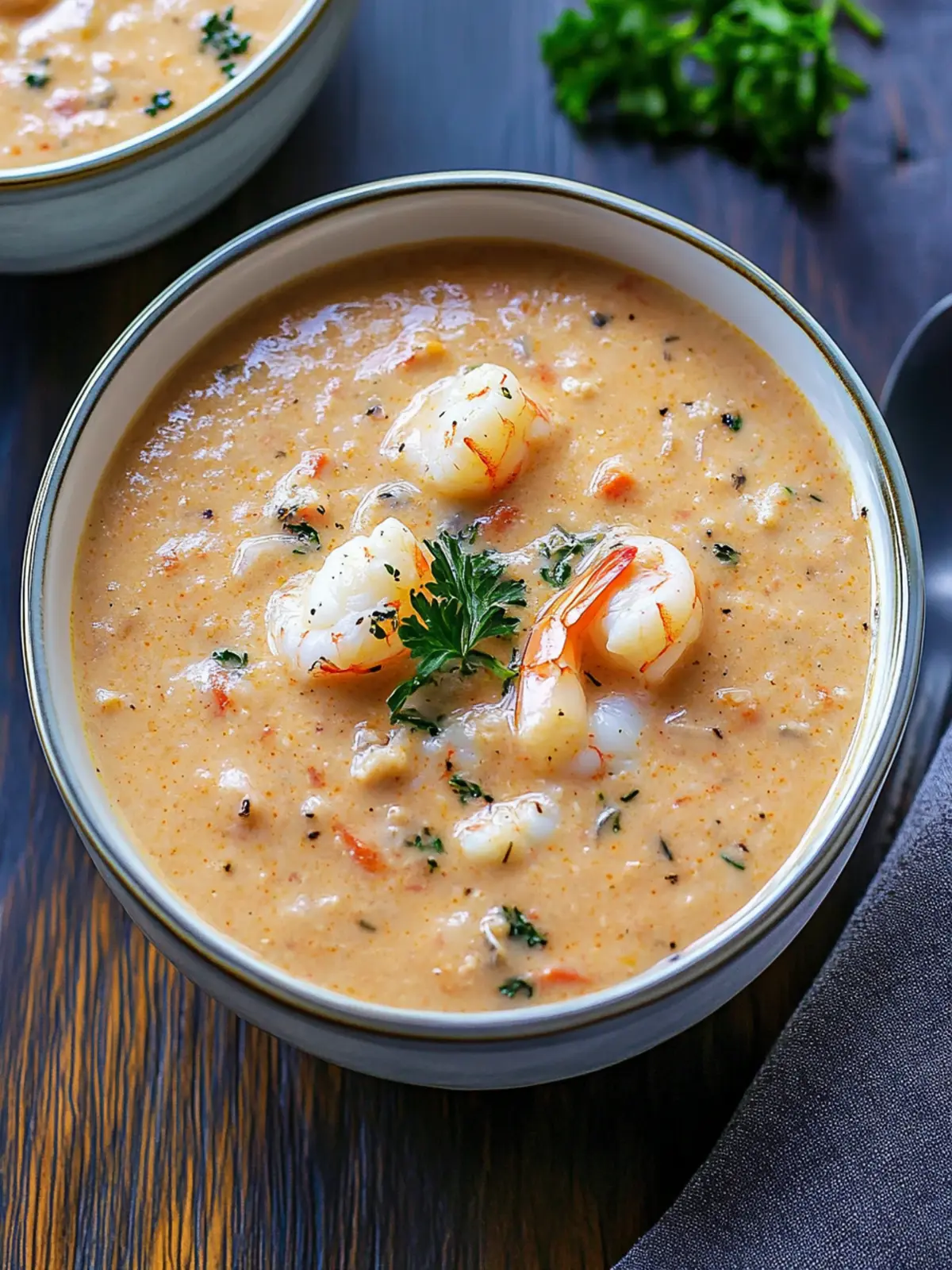 Creamy Crab and Shrimp Seafood Bisque Ready in 30 Minutes 2 Crab and Shrimp Seafood Bisque