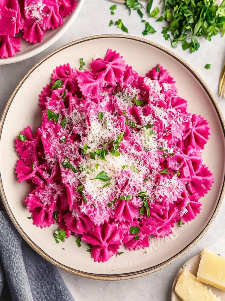 Creamy Beet Pasta