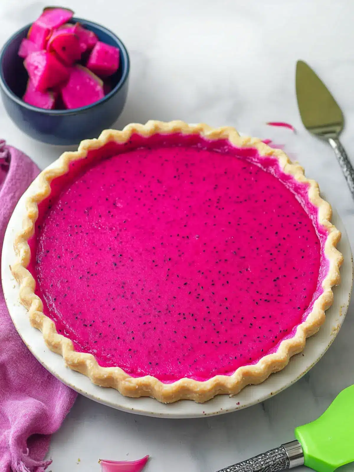 Delicious Dragon Fruit Pie Crust: A Vibrant Vegan Delight 4 Dragon Fruit Pie Crust