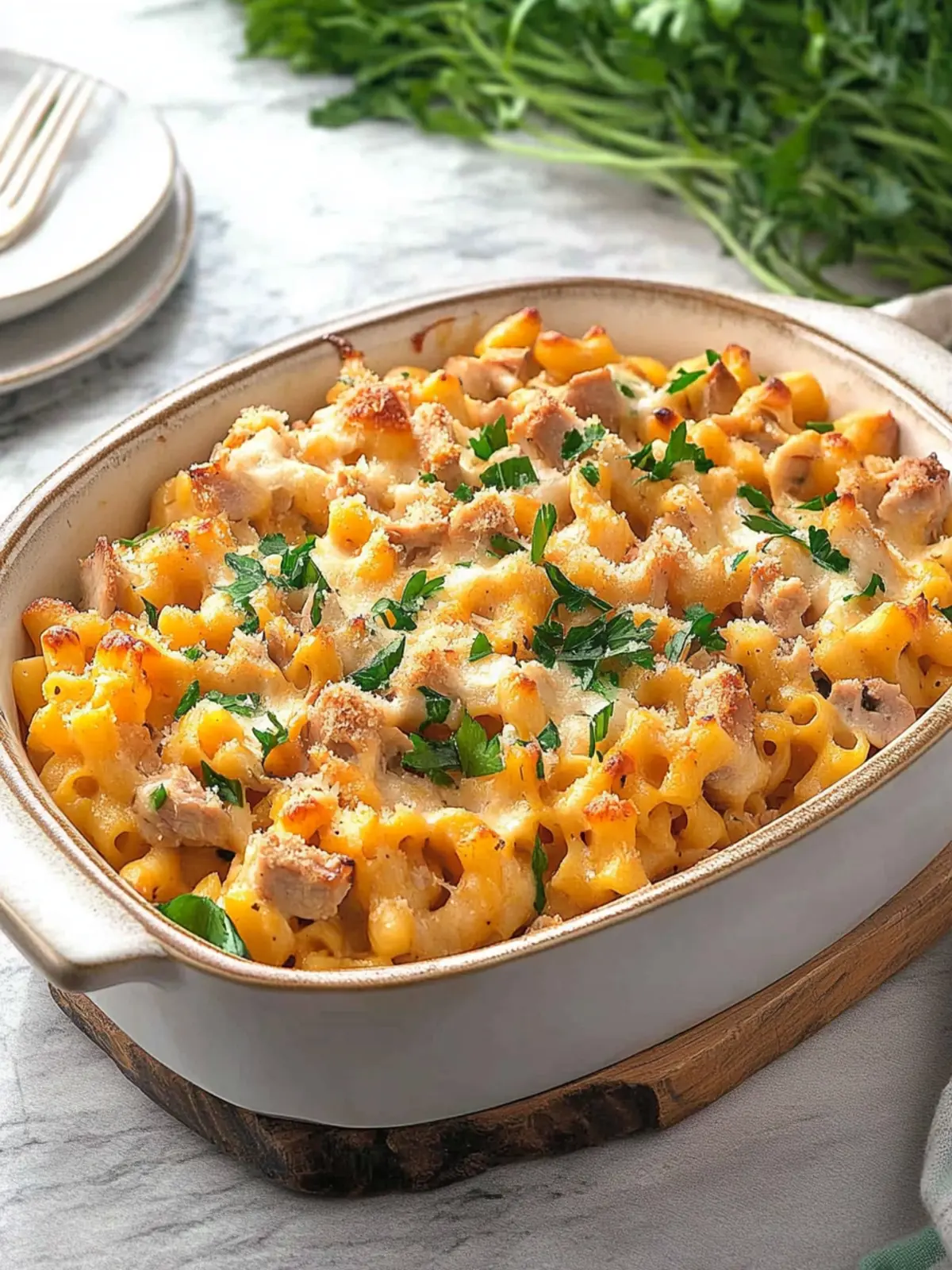 Creamy Tuna Macaroni Casserole: Comfort Food Delight 3 Creamy Tuna Macaroni