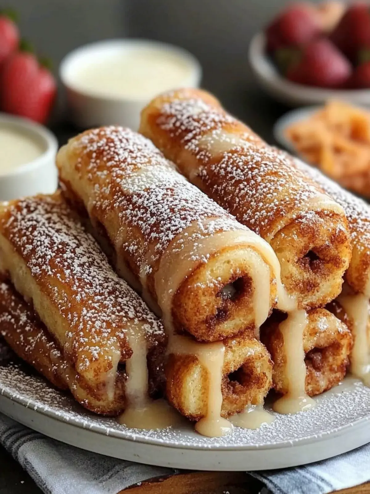Irresistible French Toast Roll-Ups for a Cozy Breakfast Treat 2 French Toast Roll-Ups