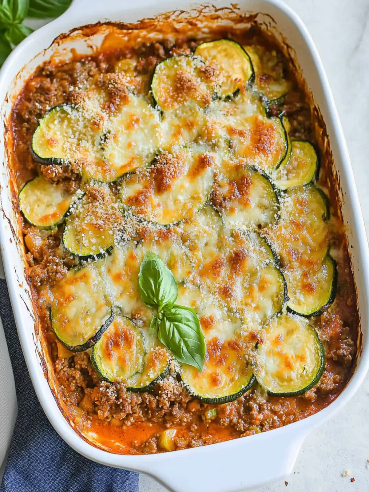 Ground Beef Zucchini Casserole: A Cozy Family Favorite 2 Ground Beef Zucchini Casserole