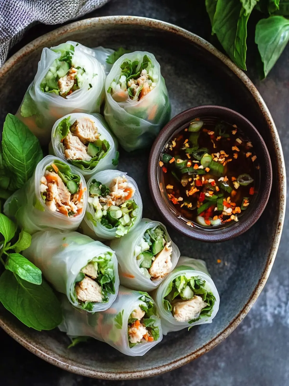 Chicken Spring Rolls
