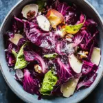 Savory Italian Radicchio Salad with Zesty Olive Dressing 12 Italian Radicchio Salad