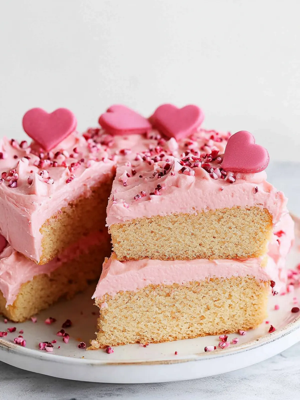 Delightful Vegan Valentine’s Day Cake for Sweet Celebrations 2 Vegan Valentine’s Day Cake