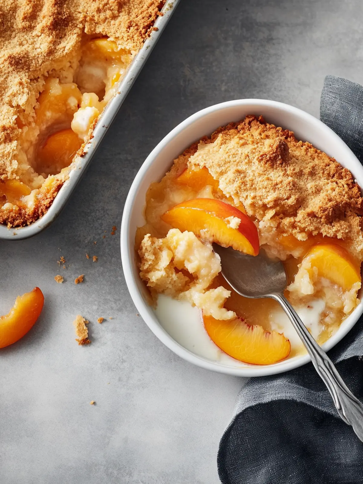 Irresistibly Easy Peach Cobbler for Quick Comfort Bliss 2 Peach Cobbler
