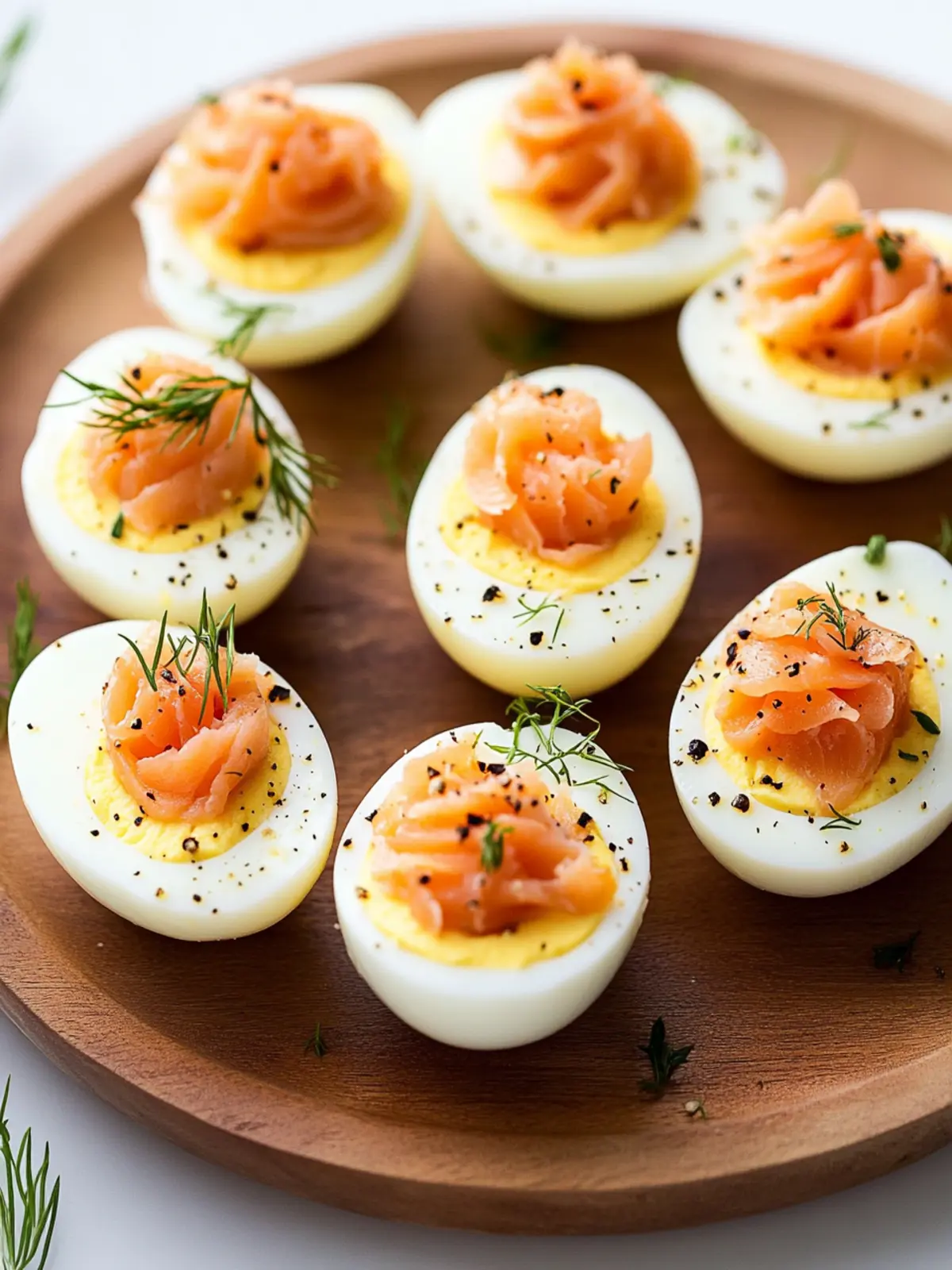 Delicious Smoked Salmon Deviled Eggs for Your Next Gathering 2 Smoked Salmon Deviled Eggs
