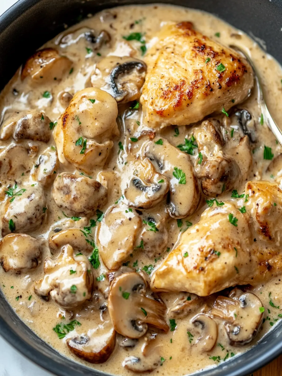Creamy Mushroom Chicken: Quick Comfort Food for Busy Nights 5 Creamy Mushroom Chicken
